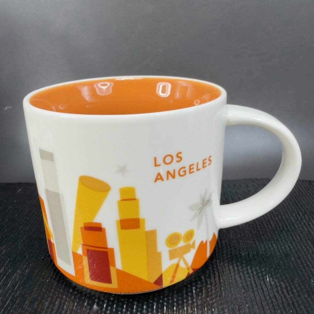 Starbucks Los Angeles You Are Here Series Collection 14oz Coffee Mug Cup New Tag